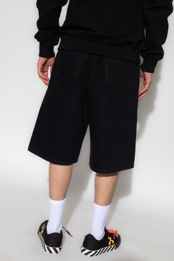 off-white  Supreme パーカー　denim 31 黒　ブラック 07AW OLD SUPREME Uptown Fullzip Hoodie 黒 XL 00s